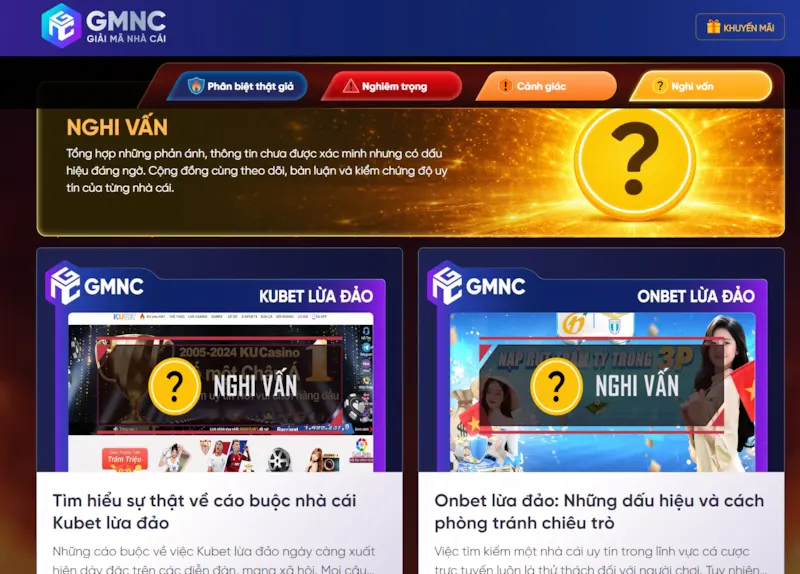 Thống kê rủi ro khi chọn nhầm nền tảng cờ bạc trực tuyến